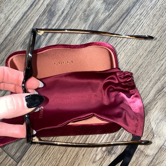 Women’s Gucci Havana 55MM Sunglasses